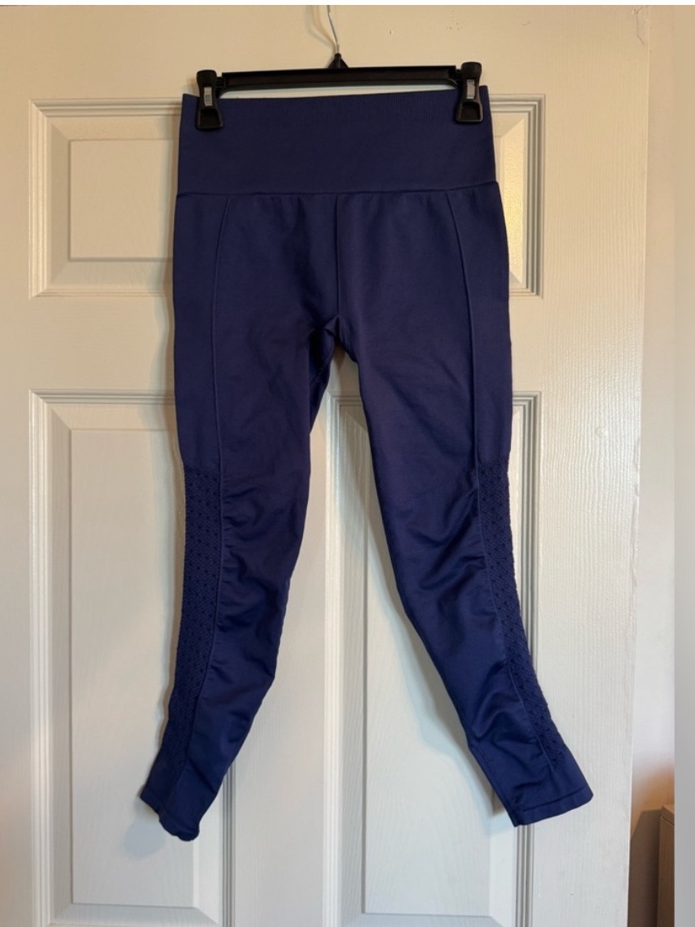 Fabletics Purple-Blue Kids High-Rise Leggings